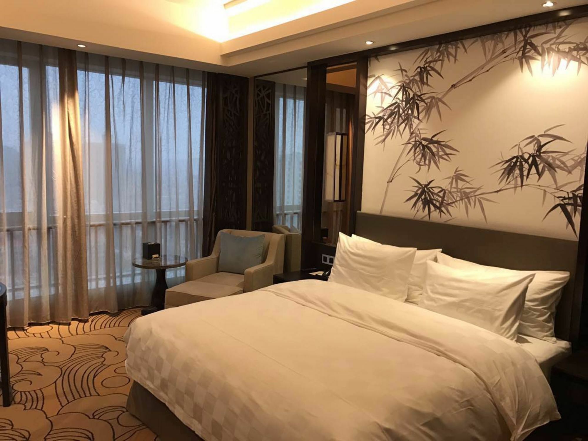 Jinan Luxury Blue Horizon Hotel Luaran gambar