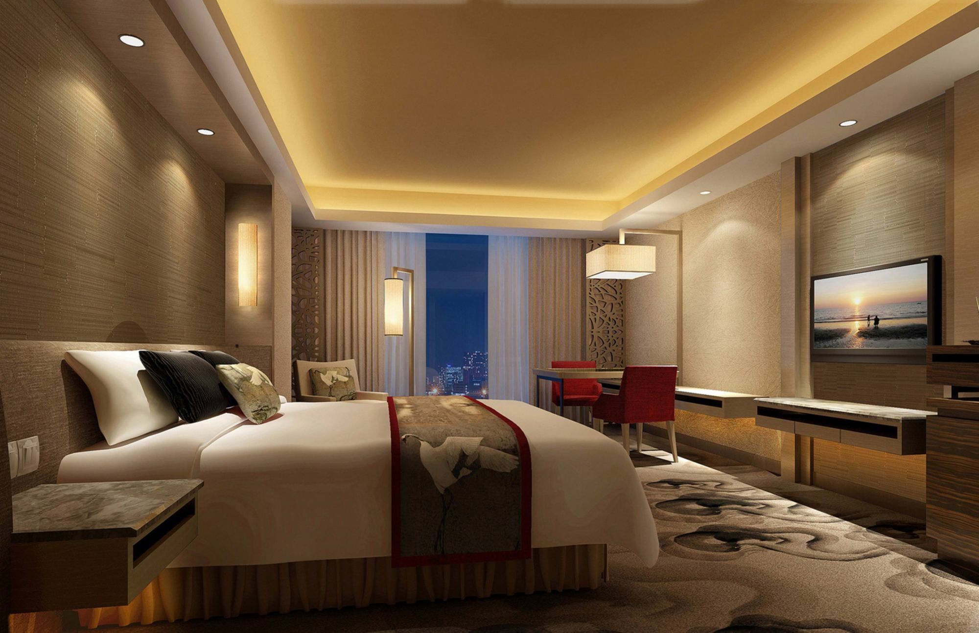 Jinan Luxury Blue Horizon Hotel Luaran gambar