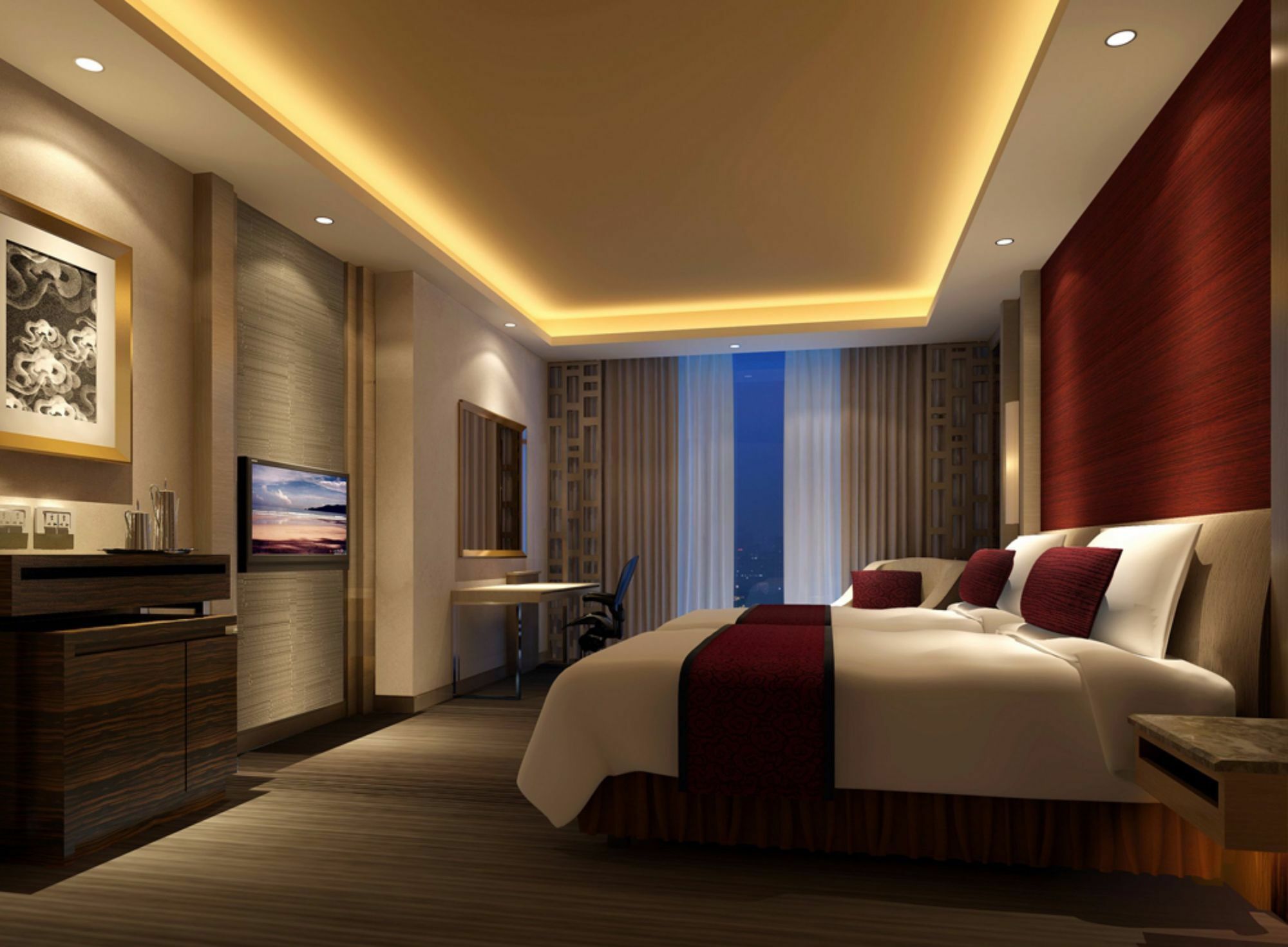 Jinan Luxury Blue Horizon Hotel Luaran gambar