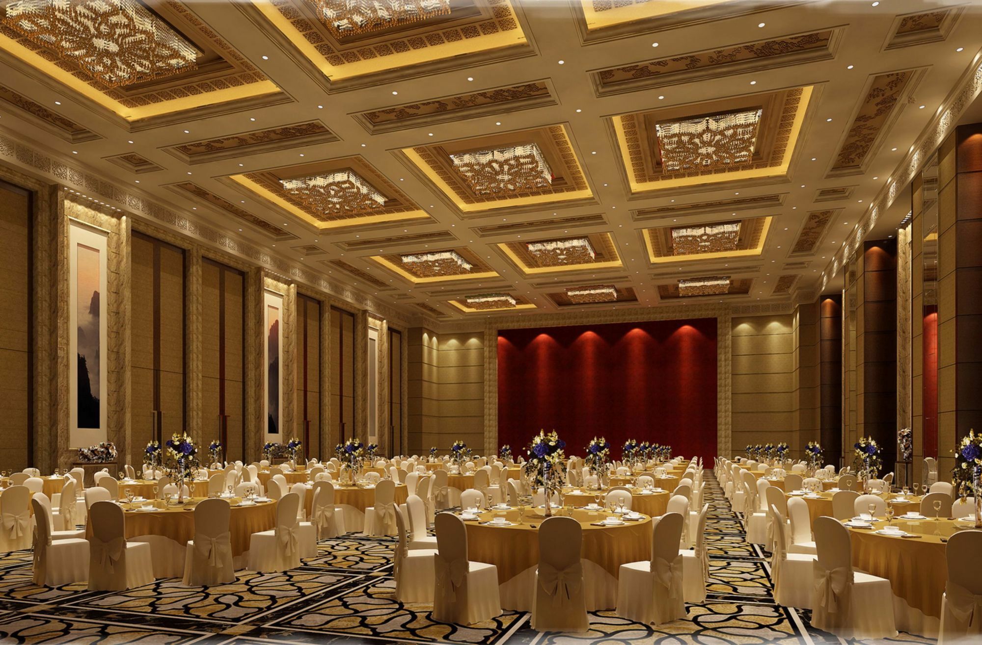 Jinan Luxury Blue Horizon Hotel Luaran gambar