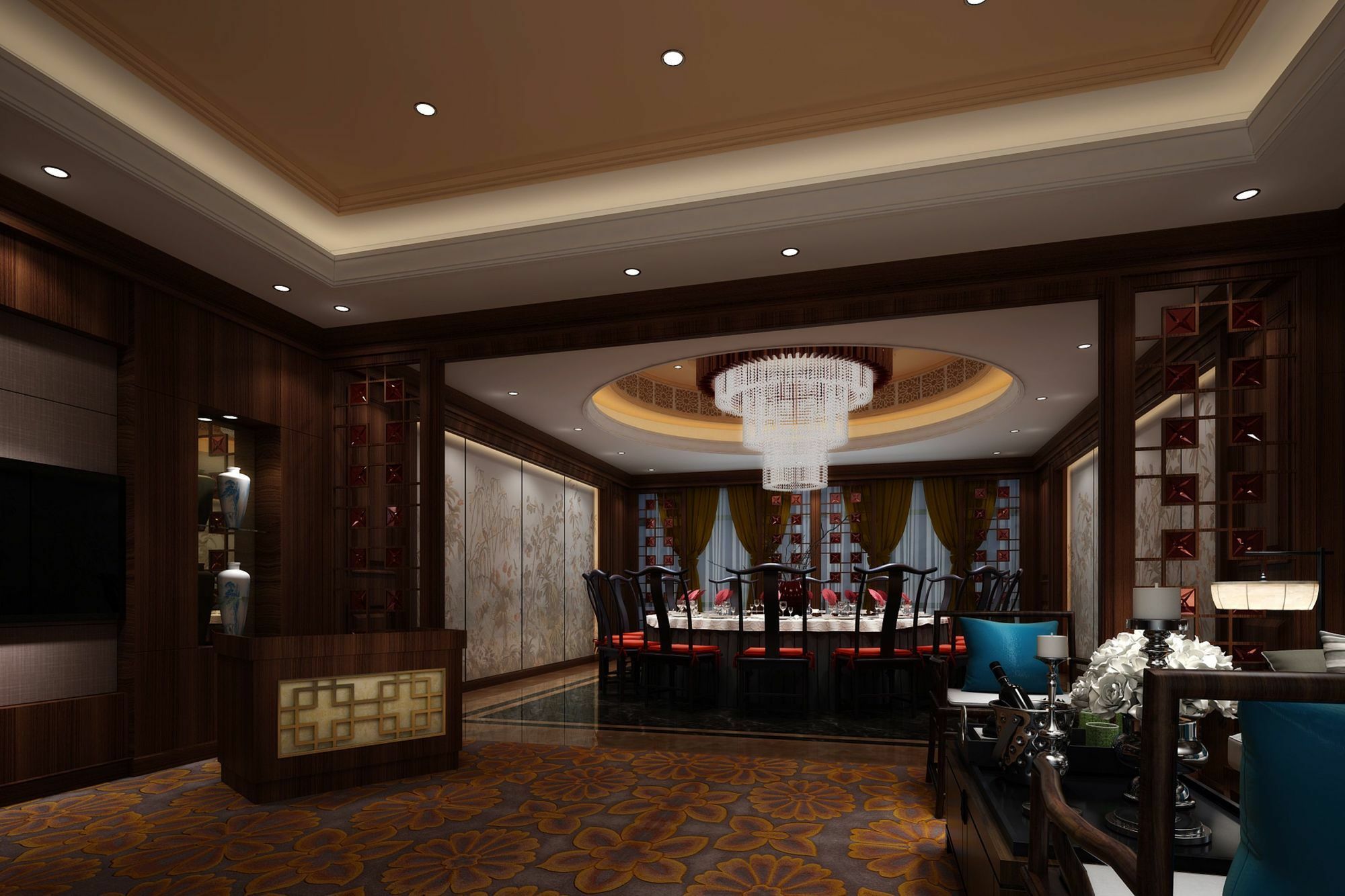 Jinan Luxury Blue Horizon Hotel Luaran gambar