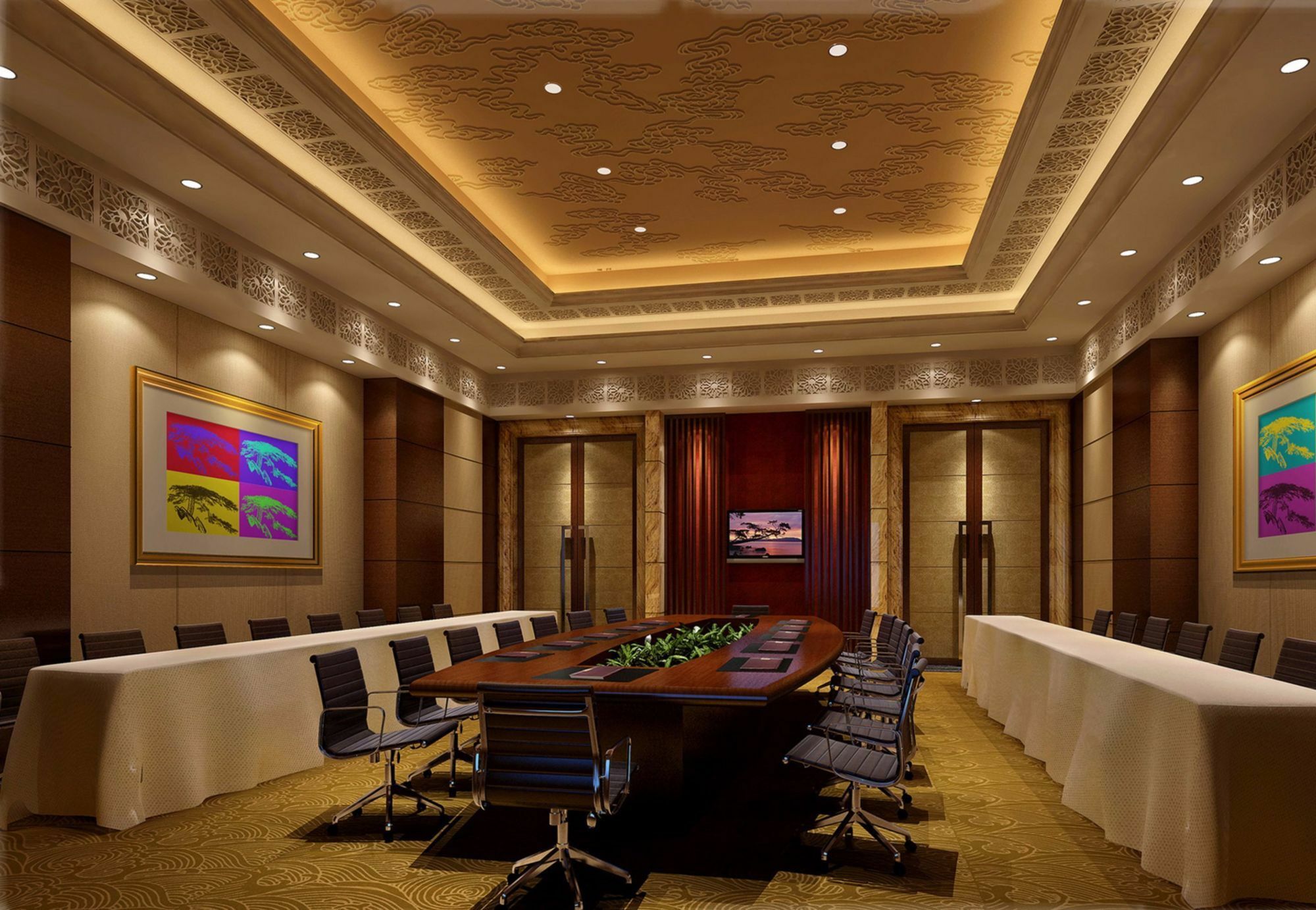 Jinan Luxury Blue Horizon Hotel Luaran gambar